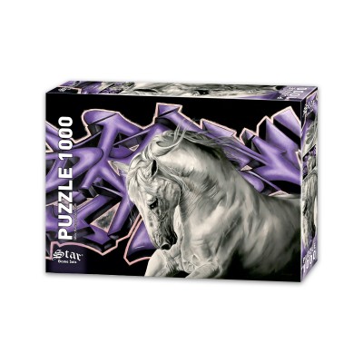 Puzzle Star-Puzzle-0523 White Horse