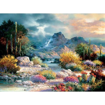 Puzzle Sunsout-18085 James Lee - Springtime Valley