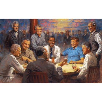 Puzzle Sunsout-19376 Andy Thomas - The Democrat Club