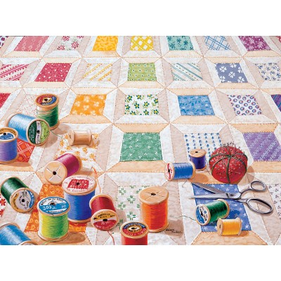 Puzzle Sunsout-24218 Rebecca Barker - Spools