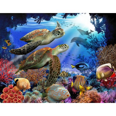 Puzzle Sunsout-28804 XXL Teile - Underwater Fantasy