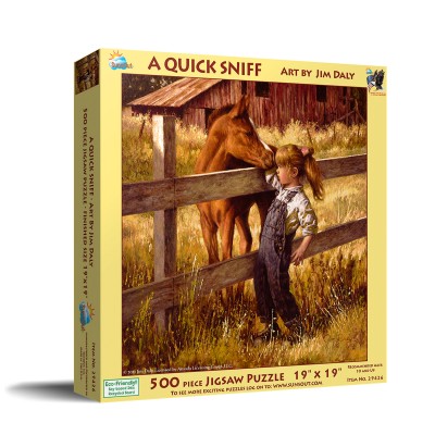 Puzzle Sunsout-29426 XXL Pieces - A Quick Sniff