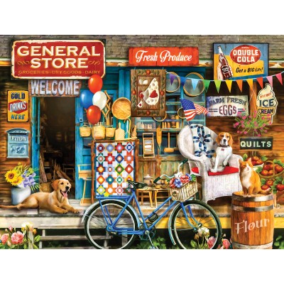 Puzzle Sunsout-29822 Pièces XXL - Attente au Magasin