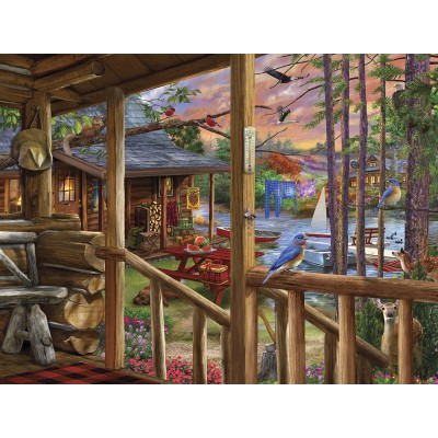 Puzzle Sunsout-31934 XXL Pieces - At The Cabins