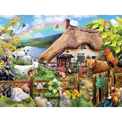 Puzzle Sunsout-35006 XXL Pieces - Luck of the Irish