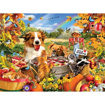 Puzzle Sunsout-35106 XXL Teile - Bobbing for Apples