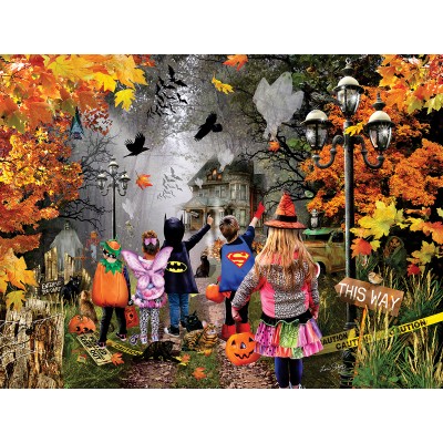 Puzzle Sunsout-35266 Pièces XXL - Lori Schory - Sentier d'Halloween