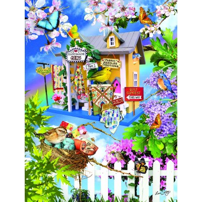 Puzzle Sunsout-35325 XXL Teile - Quilts auf Wolke Sieben