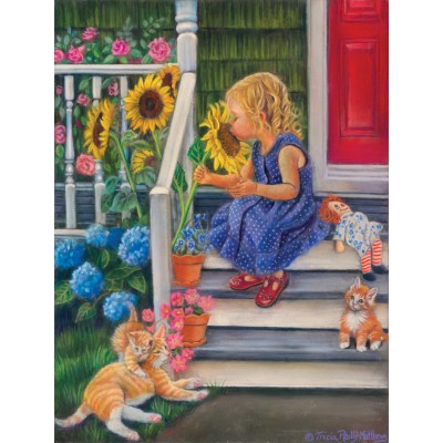 Puzzle Sunsout-35877 XXL Pieces - A Summer Kiss