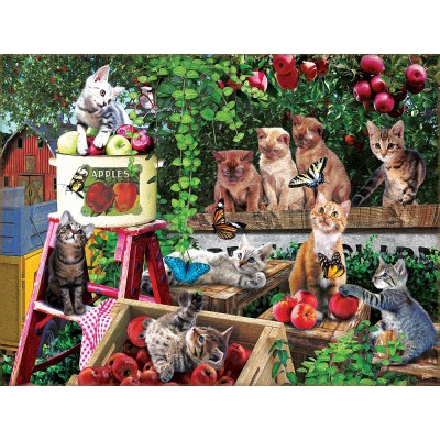 Puzzle Sunsout-42284 XXL Teile - Apple Harvest