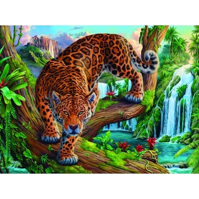 Puzzle Sunsout-42901 Prowling Leopard