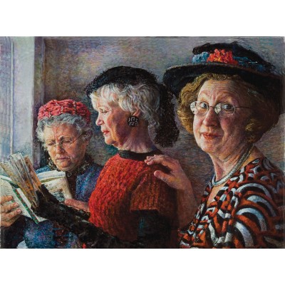 Puzzle Sunsout-44513 Susan Brabeau - Church Ladies