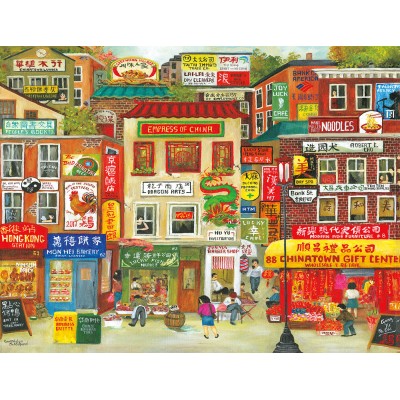 Puzzle Sunsout-46356 Pièces XXL - Chinatown