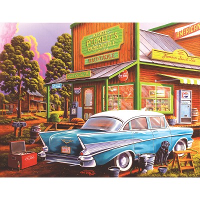 Puzzle Sunsout-51327 Pièces XXL - Geno Peoples - Aunt Sheila's Cafe