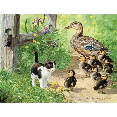 Puzzle Sunsout-51917 XXL Teile - Duck Inspector