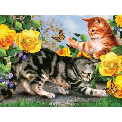 Puzzle Sunsout-54933 Pièces XXL - Kitten Play