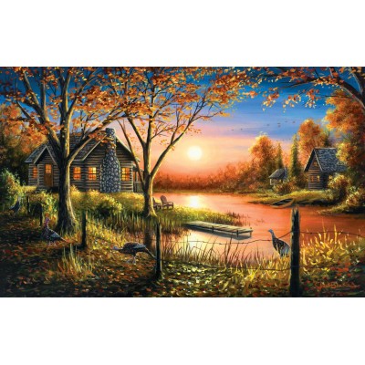 Puzzle Sunsout-55140 Chuck Black - Glorious Sunset