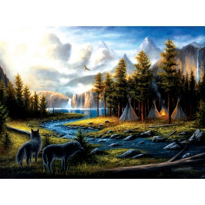 Puzzle Sunsout-55176 Chuck Black - Living Wild