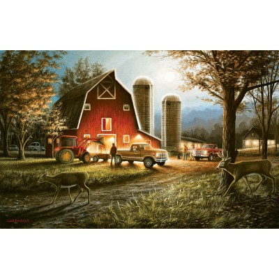 Puzzle Sunsout-55193 Chuck Black - Harvest Nights