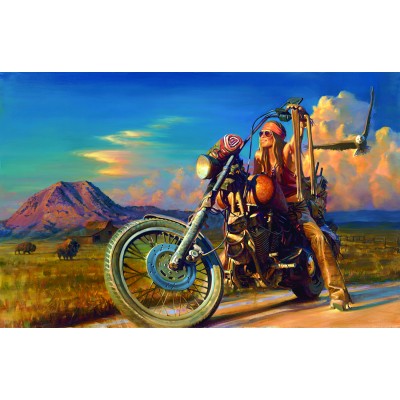 Puzzle Sunsout-67010 Free Spirit