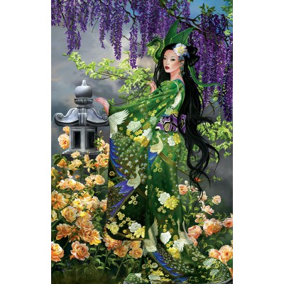 Puzzle Sunsout-67683 Nene Thomas - Queen of Jade