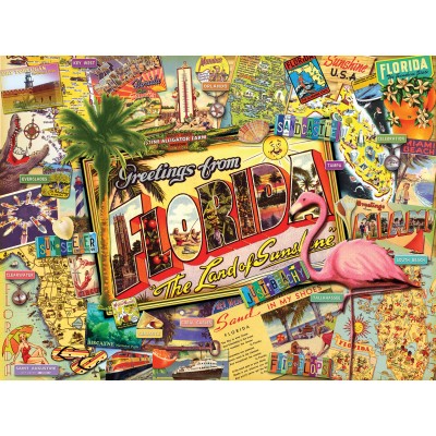 Puzzle Sunsout-70021 Ward Thacker Studio - Florida