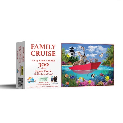 Puzzle Sunsout-72036 Familien-Kreuzfahrt