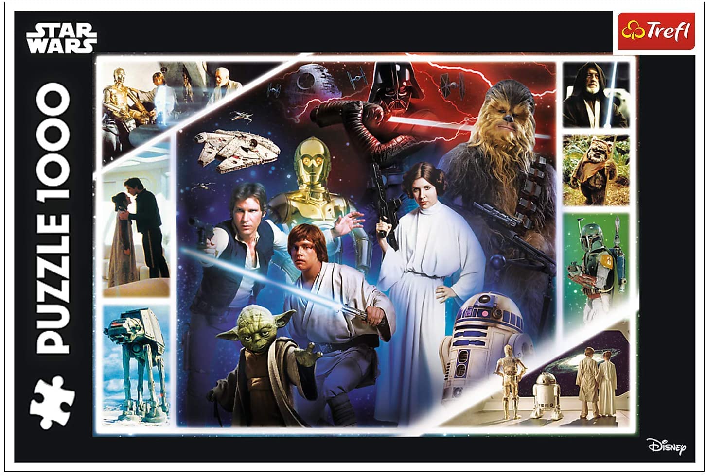 Puzzle Star Wars Trefl-10625 1000 pieces Jigsaw Puzzles - Posters, Cinema,  Advertising - Jigsaw Puzzle