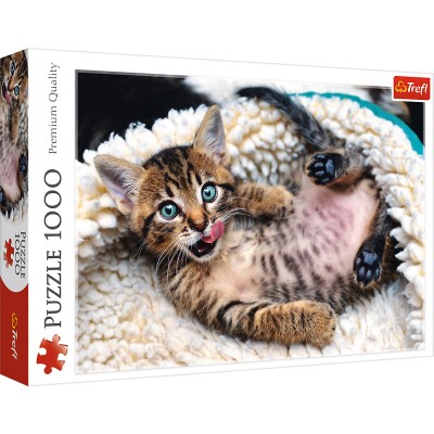 Puzzle Trefl-10448 Cheerful Kitten