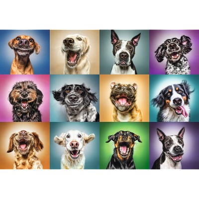 Puzzle Trefl-10462 Funny Dog Portraits