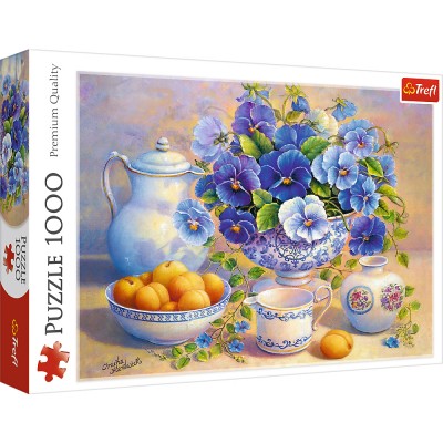 Puzzle Trefl-10466 Blue Bouquet