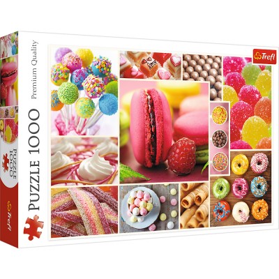 Puzzle Trefl-10469 Candy Collage