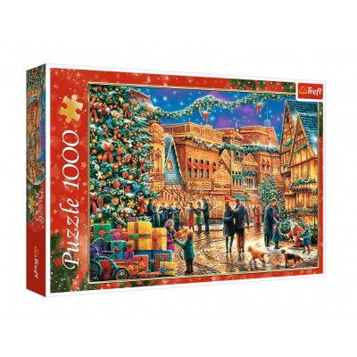 Puzzle Trefl-10554 Weihnachtsmarkt
