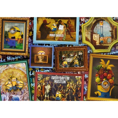 Puzzle Trefl-10744 Die Minion-Galerie