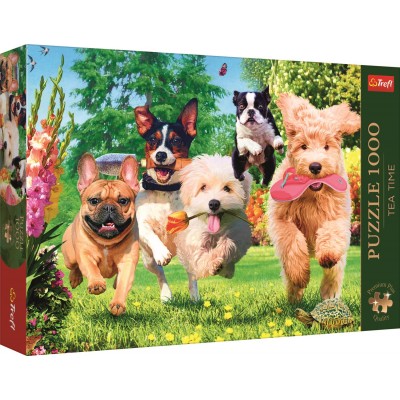 Puzzle Trefl-10800 Tea Time: Hier Kommt Der Ärger!