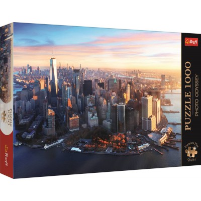 Puzzle Trefl-10828 Photo Odyssée : Manhattan, New York