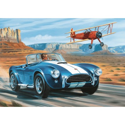 Puzzle Trefl-10844 L'Heure Du Thé : La Course Dans Le Désert