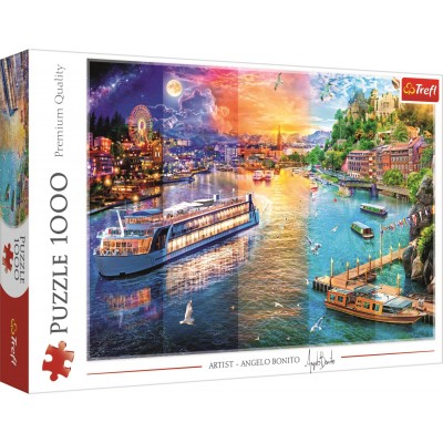 Puzzle Trefl-10860 Flusskreuzfahrt
