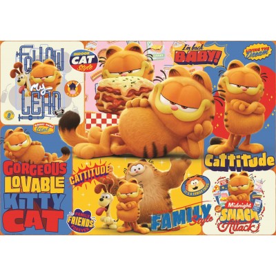 Puzzle Trefl-10935 Garfields Abenteuer