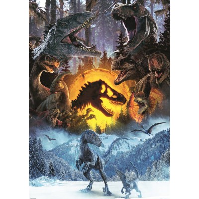 Puzzle Trefl-10939 Dans L'Univers De Jurassic Park