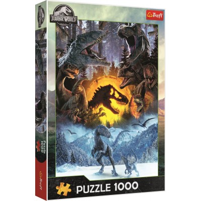 Puzzle Trefl-10939 Dans L'Univers De Jurassic Park