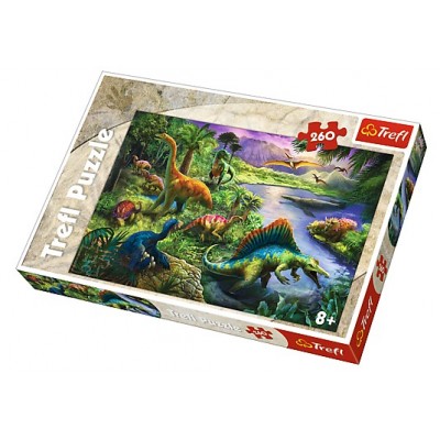 Puzzle Trefl-13214 Dinosaurier