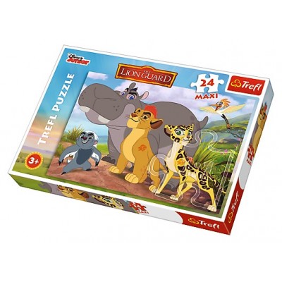Puzzle Trefl-14240 XXL Teile - Disney Lion Guard