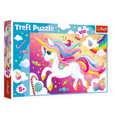 Puzzle Trefl-16386 Einhorn