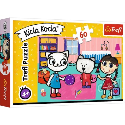 Puzzle Trefl-17343 Kittykit with friends