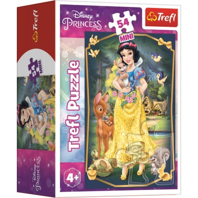 Trefl-19718 Mini Puzzle - Beautiful Princesses - Disney Princess
