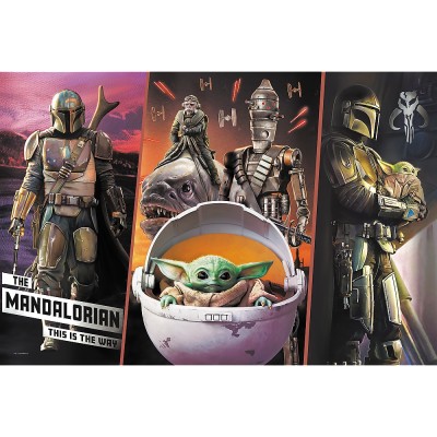 Puzzle Trefl-23002 Mysterious Baby Yoda