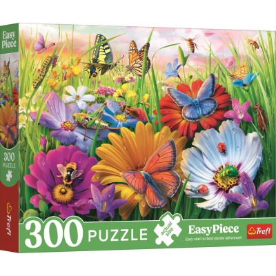 Puzzle Trefl-23103 Easy Piece - Insekten Auf Der Wiese