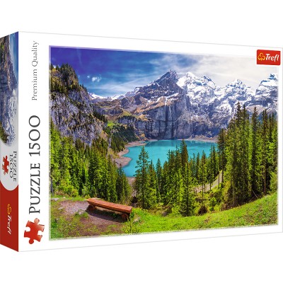 Puzzle Trefl-26166 Lac d'Oeschinen, Alpes, Suisse