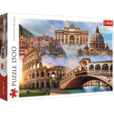 Puzzle Trefl-26203 Lieblingsorte: Italien